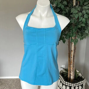 Athleta Aqua Halter Sport Tank